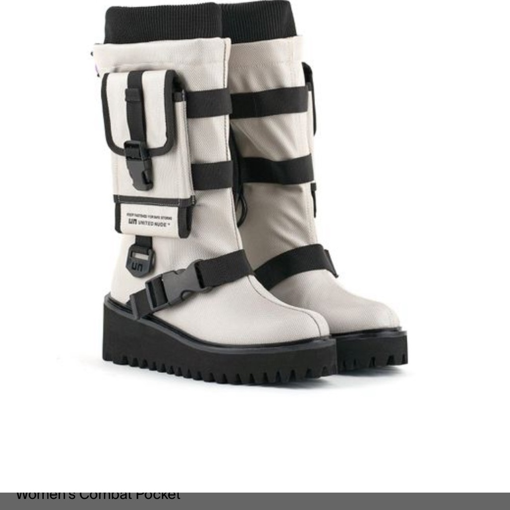 The Combat Pocket is a mid-calf boot